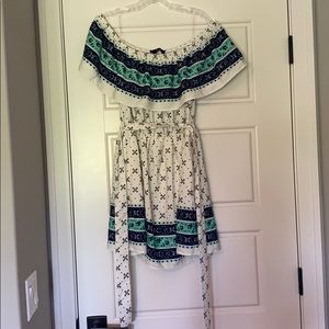 Off the shoulder dress